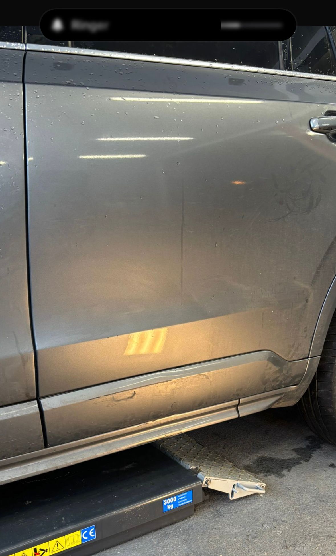 After repair - Side Panel Repair