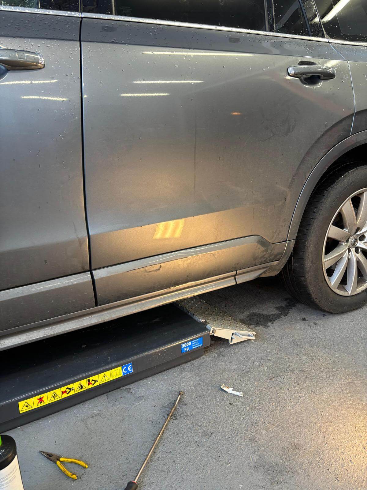 After repair - Side Panel Restoration